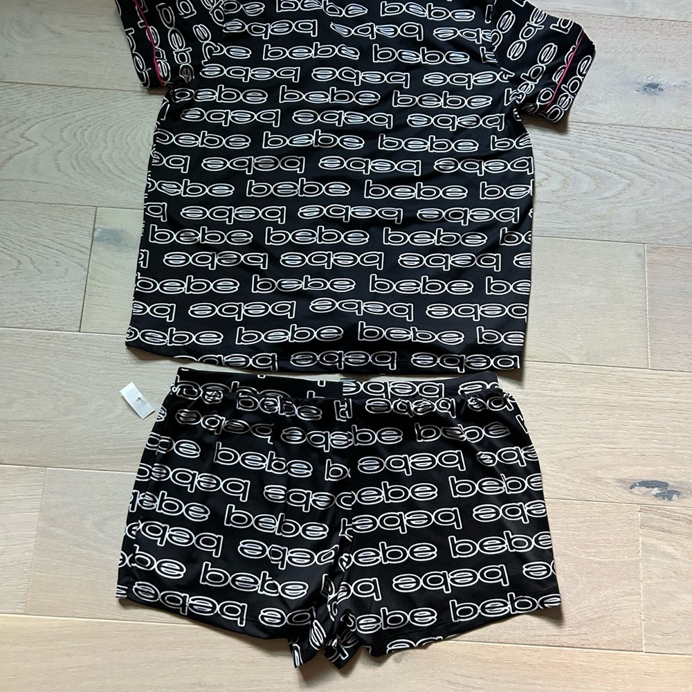NWT Bebe Logo Print Loungewear - Picture 6 of 6